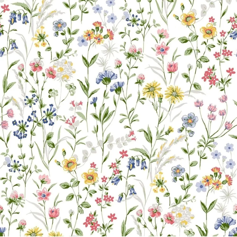 NextWall Wildflowers Peel and Stick Wallpaper: Removable Vinyl,